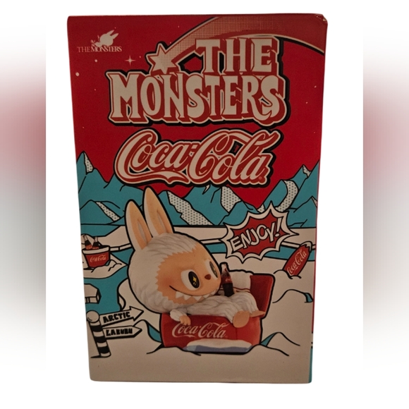 POP MART The Monsters x Coca-Cola Series Figures collection.